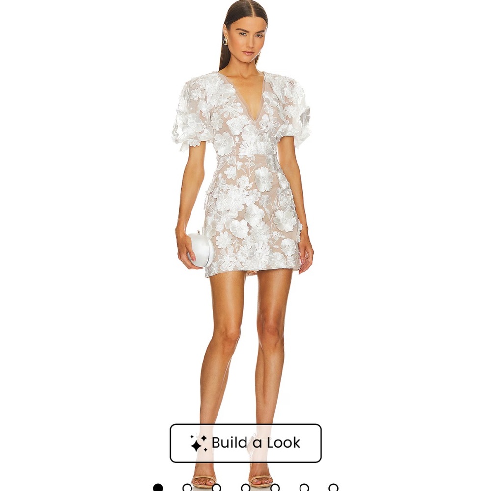 Elliatt Ivory/White Zayla Mini Dress